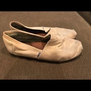 Toms Shoes Men’s Classics Natural Used Size 10